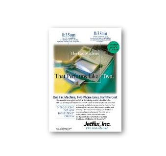 jetfax ad sample